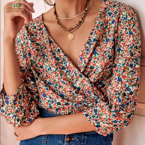 Sezane Tops - Sézane Ginna blouse, size 34